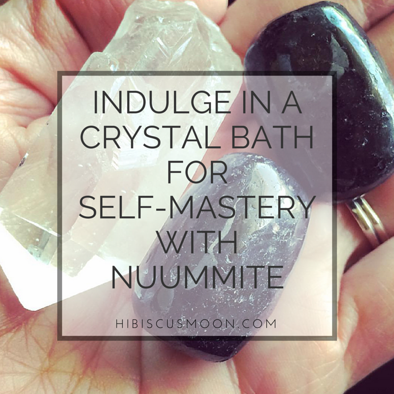 Crystal Bath Nuummite
