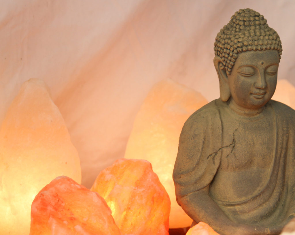 buddha salt lamp raise vibes home