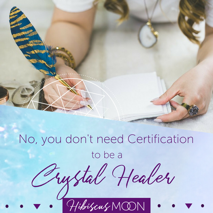 certification crystal healer