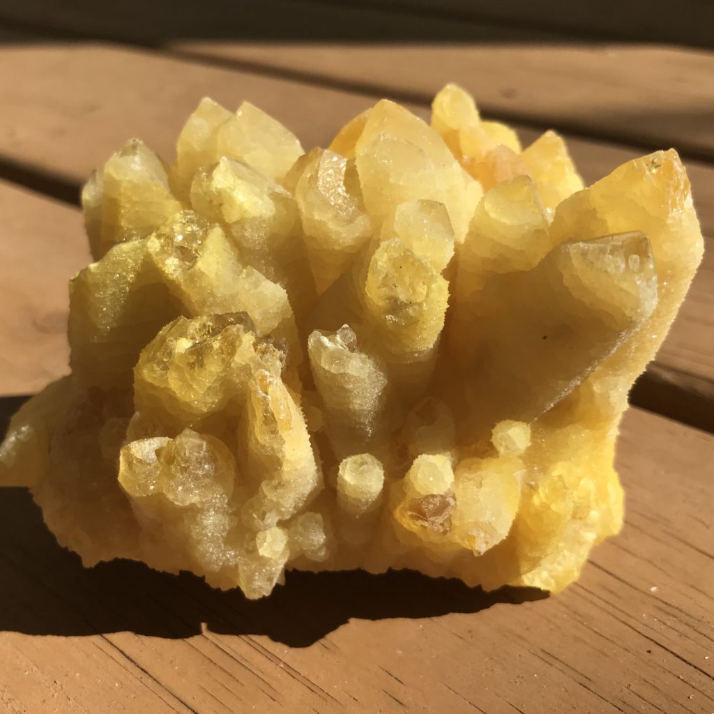 new crystal fakes Yellow Tibetan Quartz