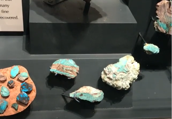 Bisbee Turquoise specimens