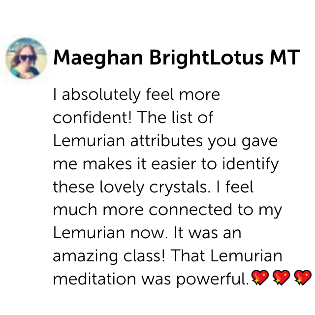 Maeghan BrightLotus MT Testimonial