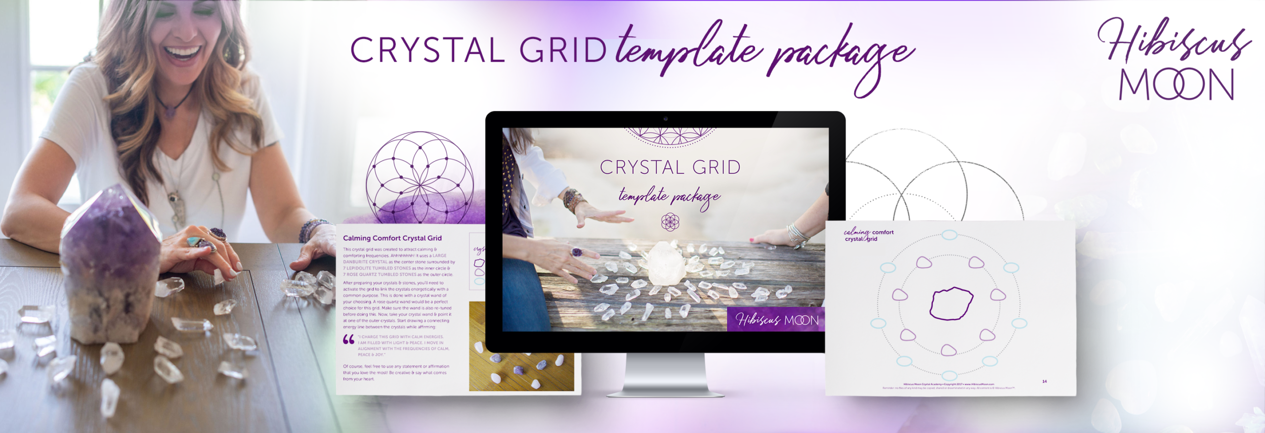 Crystal Grids Template Package