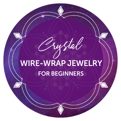 Crystal-Wire Wrap Jewelry Logo